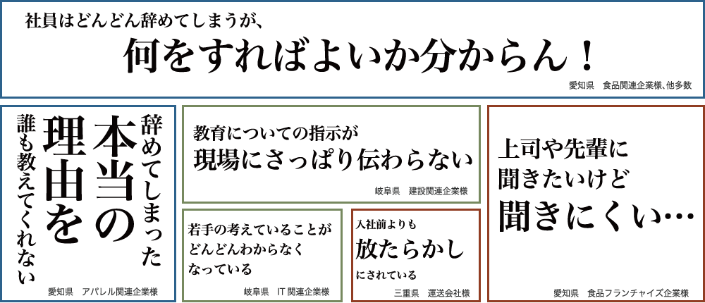 社員はどんどん辞めてしまうが、何をすればよいか分からん！